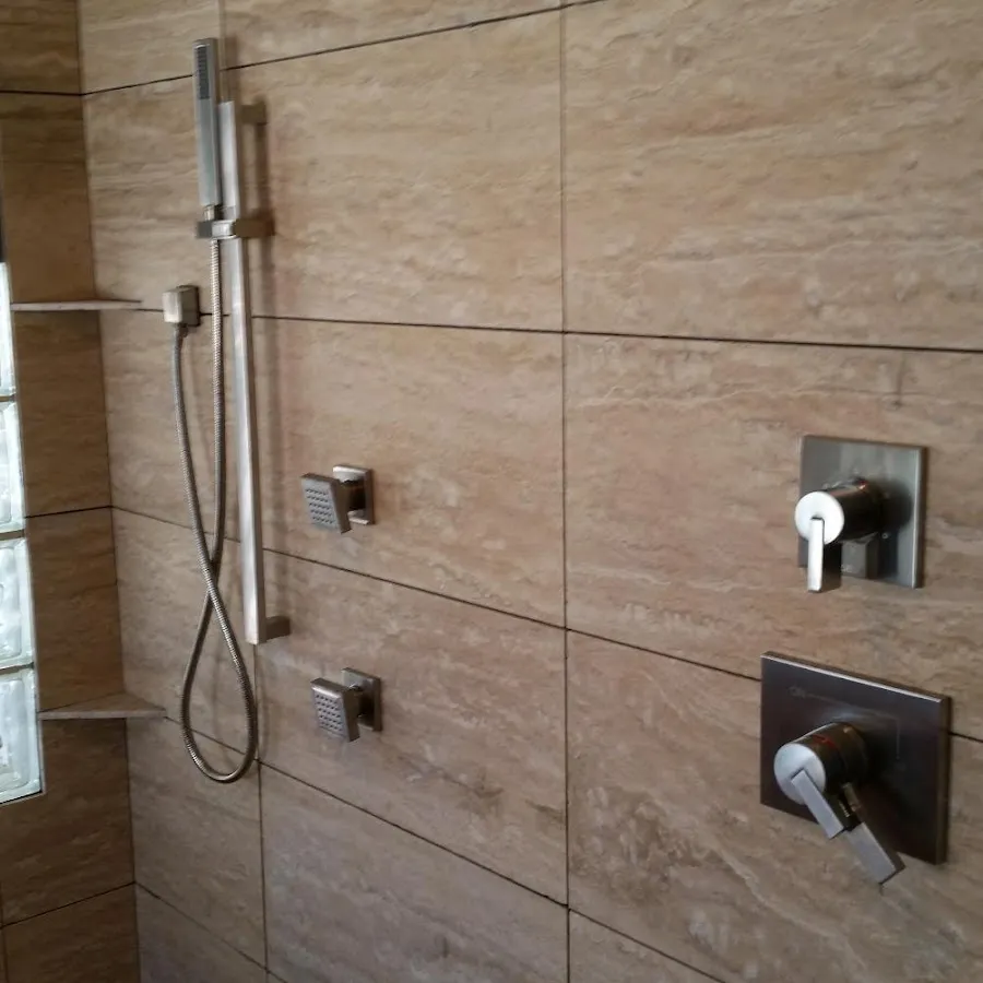 Shower fixture installation for Water Heater Replacement in Lynnfield